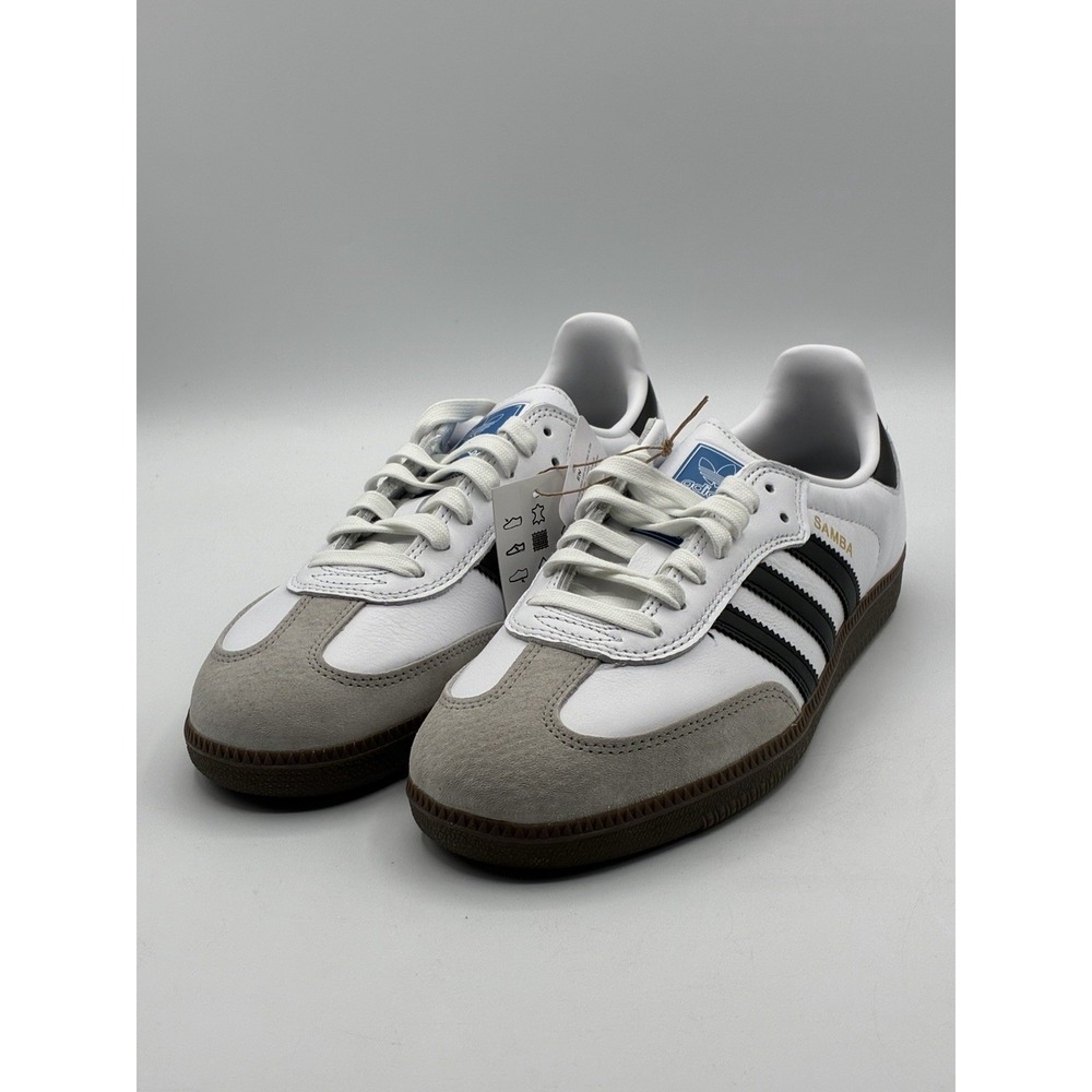 Adidas Samba ADV White Black Gum GZ8477 Shoes Size 8 Men's Originals Sneaker